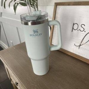 Stanley 40oz Stainless Steel Adventure Quencher Tumble  Spearmint Pearlescent